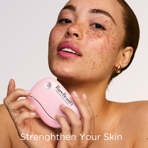 Bare Beauty™ Heated LED Gua Sha: Sculpt, Lift, Glow